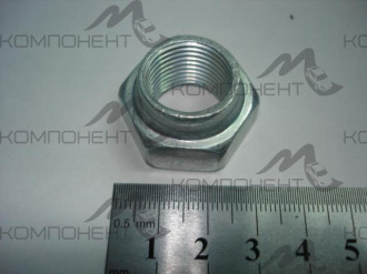 Гайка М18*1,5 ступицы без точки (правая резьба) 2101