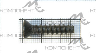 Саморез М5,6*25,4 полупотайной крестовый