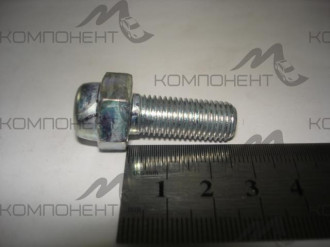 Болт М10*1,25*25 с ограничителем суппорта