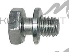 Болт М 6*12 крепления заднего тормозного цилиндра с гровером