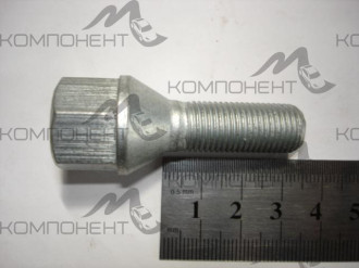 Болт М12*1,25*30,5 колесный удлиненный с юбкой