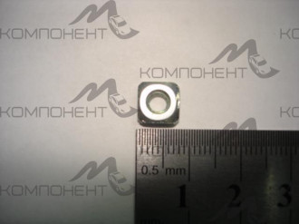 Гайка М 4 квадратная (стартера)