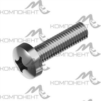 Винт М3*8 цилиндрический крестообразный