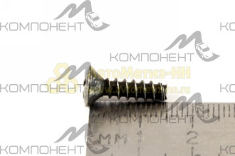 Саморез 4,3*15,9 полупотайной крестовой черный