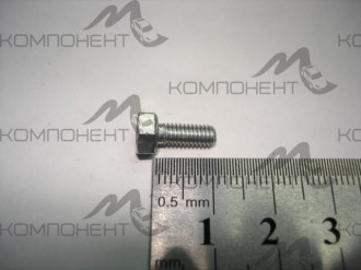 Болт М 4*10 кронштейна троса крана отопителя