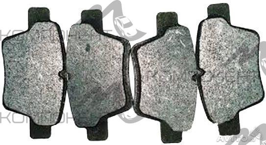 Колодки тормозные RR (Geely) Geely Emgrand