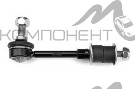 Линк передний, низ с резиновыми втулками (DELPHI) KIA Sorento 04~