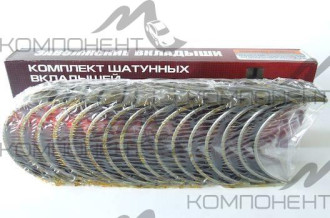 Вкладыши 0,25 шатунные ГАЗ 24, УАЗ (Дайдо Металл Русь)