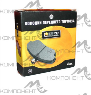 Колодки тормозные передние LADA Largus (8 кл.) (ЕвроДеталь)