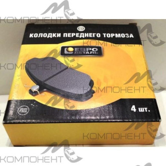 Колодки тормозные передние LADA Largus, Лада Веста (16 кл.) (ЕвроДеталь)