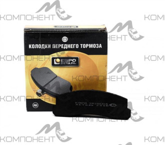 Колодки тормозные передние 2121-2123 (ЕвроДеталь)