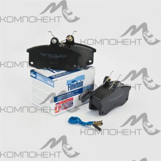 Колодки тормозные передние 2108 (Finwhale)