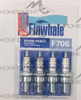 Свеча зажигания F ГАЗ-406 Finwhale (комплект)