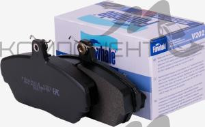 Колодки тормозные передние ГАЗ 3110, 3302 Finwhale