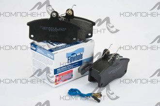 Колодки тормозные передние 2110-15, 1118, 2170, 2190 (Finwhale)