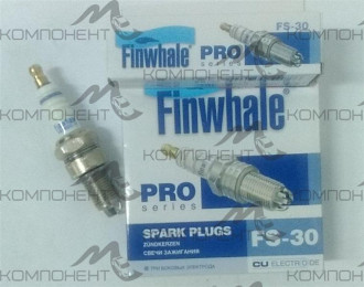 Свеча зажигания FS-X Pro ВАЗ 2108-10 (инжектор) Finwhale Х Pro 3-х конт. (комплект)
