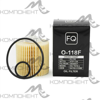 Фильтр масляный O-118   FQ