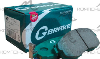 Колодки передние дисковые 2230 (PN) (G-Brake)  Nissan Almera N16, Primera P11, Sunny N16