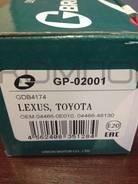 Колодки задние дисковые 1846 (PN) (G-Brake) LEXUS RX350/ RX270 / RX400h 09~ / Sienna 10~