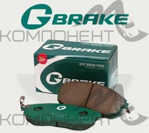 Колодки передние дисковые 8264 (PN) (G-Brake) CIVIC/ CR-X/ STREAM  RN1 EG1 EG6, EG9 ES9