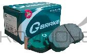 Колодки передние дисковые 7493 (PN) (G-Brake) Impreza/Legacy GG2, GG3/GD2, GD3/BH5