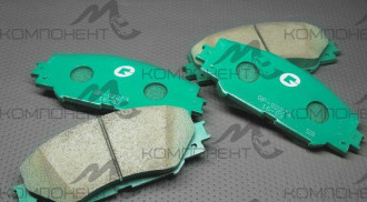 Колодки передние дисковые 1524 (PN) (G-Brake) Auris/Corolla/Corolla Fielder/Voxy/Wish/Verso