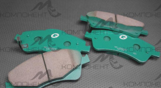 Колодки передние дисковые 1837 (PN) (G-Brake) Avensis III (T270) 09~