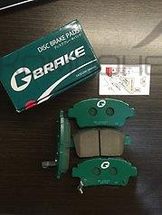 Колодки передние дисковые 1472/1440 (PN) (G-Brake) Allex/Allion/Corolla/Opa