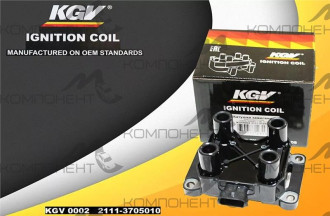 Модуль зажигания 2111-1118 (V 1,6л, 8кл.) (KGV)