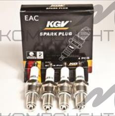 Свеча зажигания KGV LADA Vesta, Largus FL, Granta FL, X-RAY (ключ 14) (4шт)