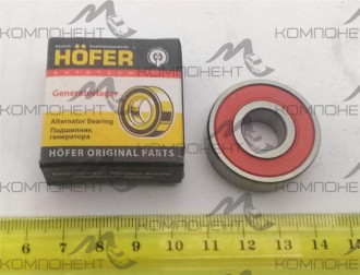 Подшипник генератора 2101 (6201) Малый (12*32*10) (HOFER)