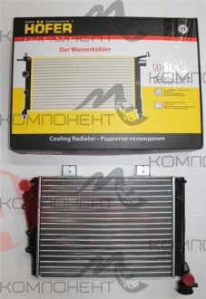 Радиатор охлаждения алюминиевый 2107 универсальный (HOFER)