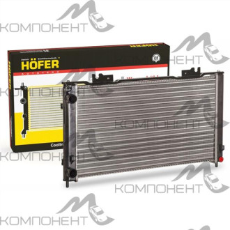 Радиатор охлаждения алюминиевый 2170 MT, А/С Halla, сборный (HOFER)