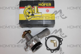 Насос водяной УАЗ 469, 3151 (УМЗ-417, 90 л.с.) (чугунная крыльчатка) (HOFER)
