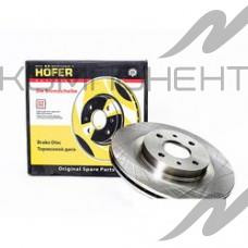 Диск передний тормозной 2112 R14 (HOFER) к-т