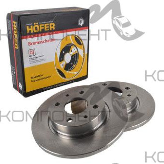Диск передний тормозной 2108 (HOFER) к-т