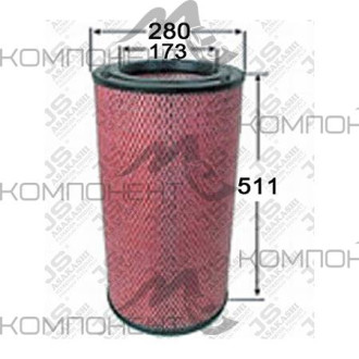 Фильтр воздушный A-280    JS