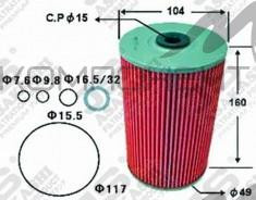 Фильтр масляный OE-605   JS