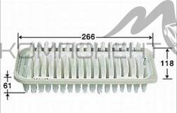 Фильтр воздушный A-1007   JS