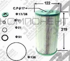 Фильтр масляный OE-621   JS