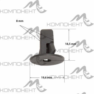 Покер пластмассовый крепежный (ONE) KJ-401