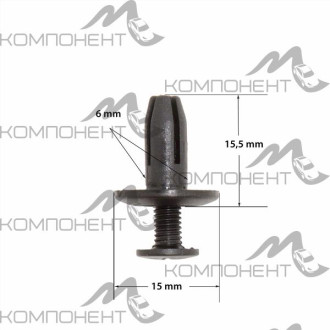 Покер пластмассовый крепежный (ONE) KJ-2161