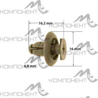 Покер пластмассовый крепежный (ONE) KJ-367