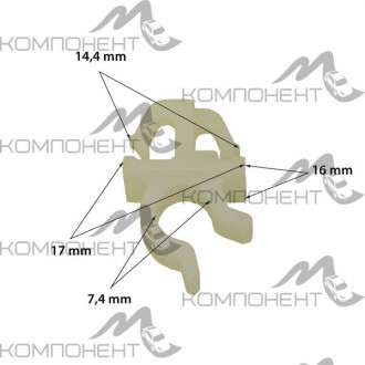 Покер пластмассовый крепежный (ONE) KJ-488