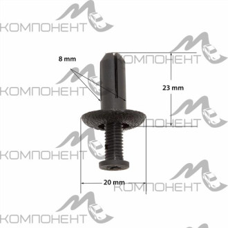 Покер пластмассовый крепежный (ONE) KJ-526