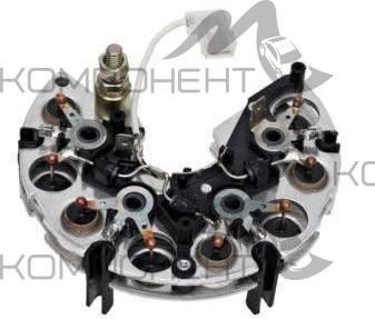 Диодный мост генератора ГАЗ 31029-3110 дв. 406 (КЗАТЭ)