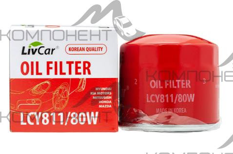 Фильтр масляный C-307  LIVCAR HYUNDAI  MITSUBISHI  MAZDA