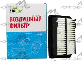 Фильтр воздушный A-898  LIVCAR HONDA Пластик