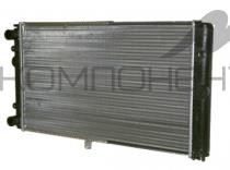 Радиатор охлаждения алюминиевый 21082 инжекторный (LUZAR)