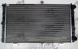 Радиатор охлаждения алюминиевый 2110-12 универсальный (LUZAR)